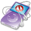 iPod Video Violet No Disconect Icon 64x64 png